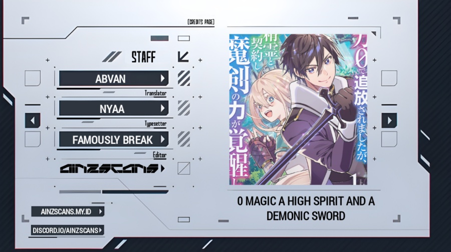 0 Magic, a High Spirit, and a Demonic Sword Chapter 02 Bahasa Indonesia