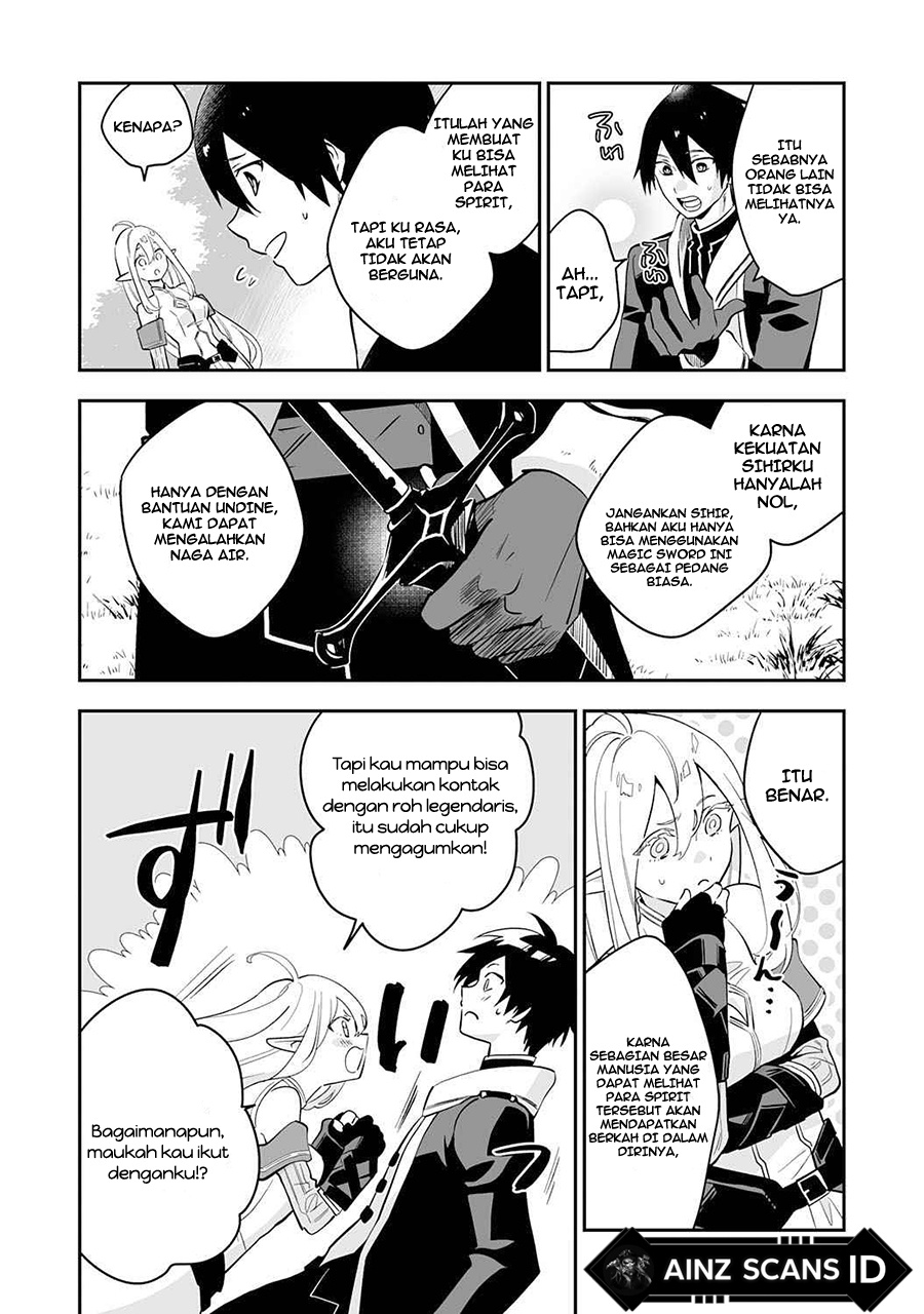 0 Magic, a High Spirit, and a Demonic Sword Chapter 02 Bahasa Indonesia