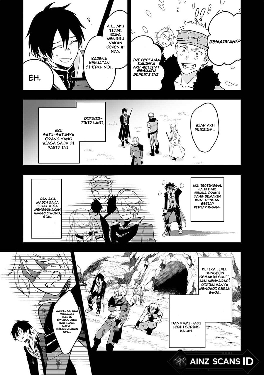 0 Magic, a High Spirit, and a Demonic Sword Chapter 02 Bahasa Indonesia