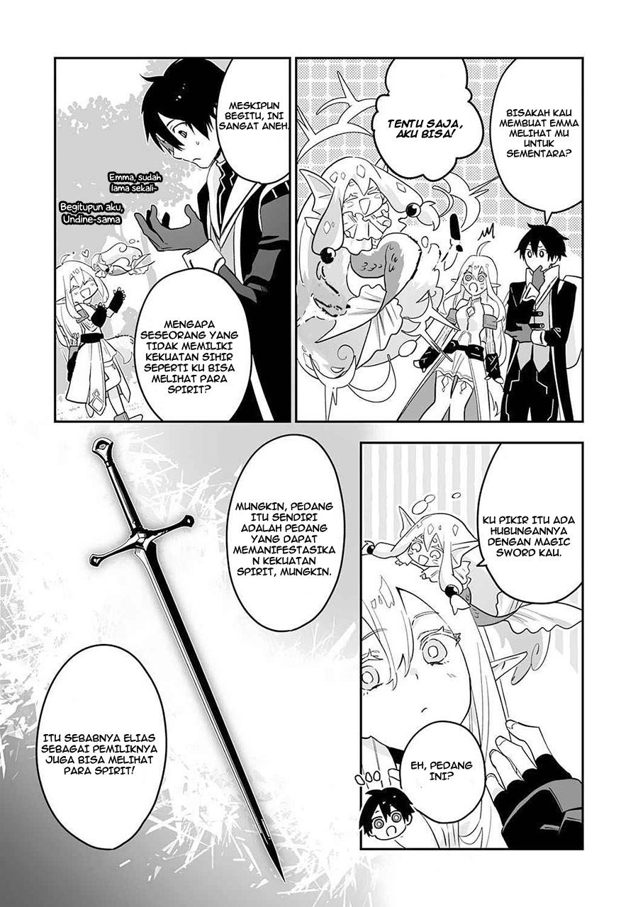 0 Magic, a High Spirit, and a Demonic Sword Chapter 02 Bahasa Indonesia