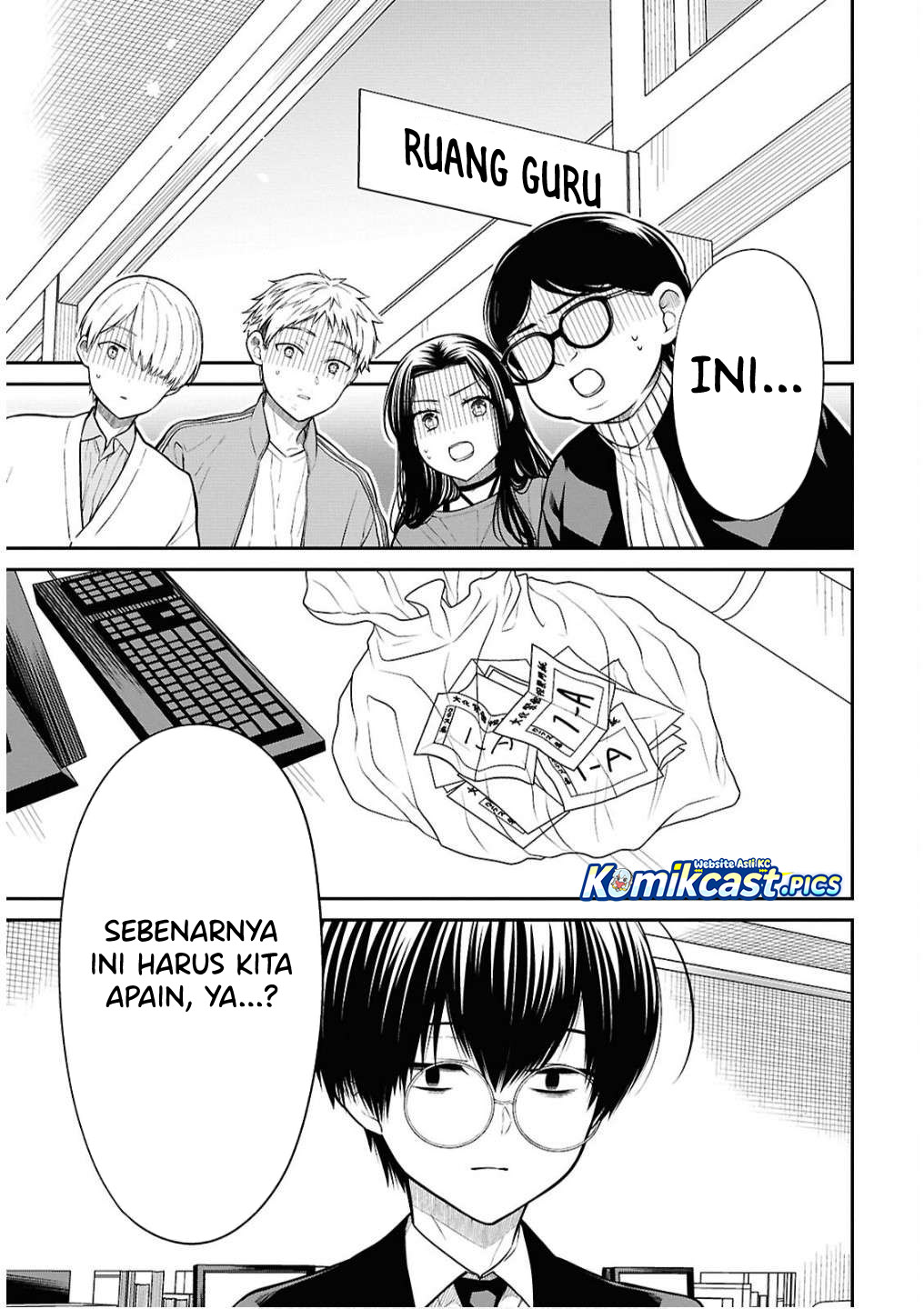 1-nen A-gumi no Monster Chapter 79 Bahasa Indonesia