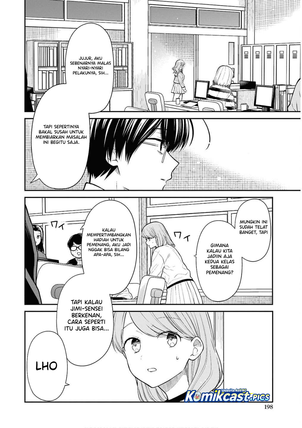 1-nen A-gumi no Monster Chapter 79 Bahasa Indonesia