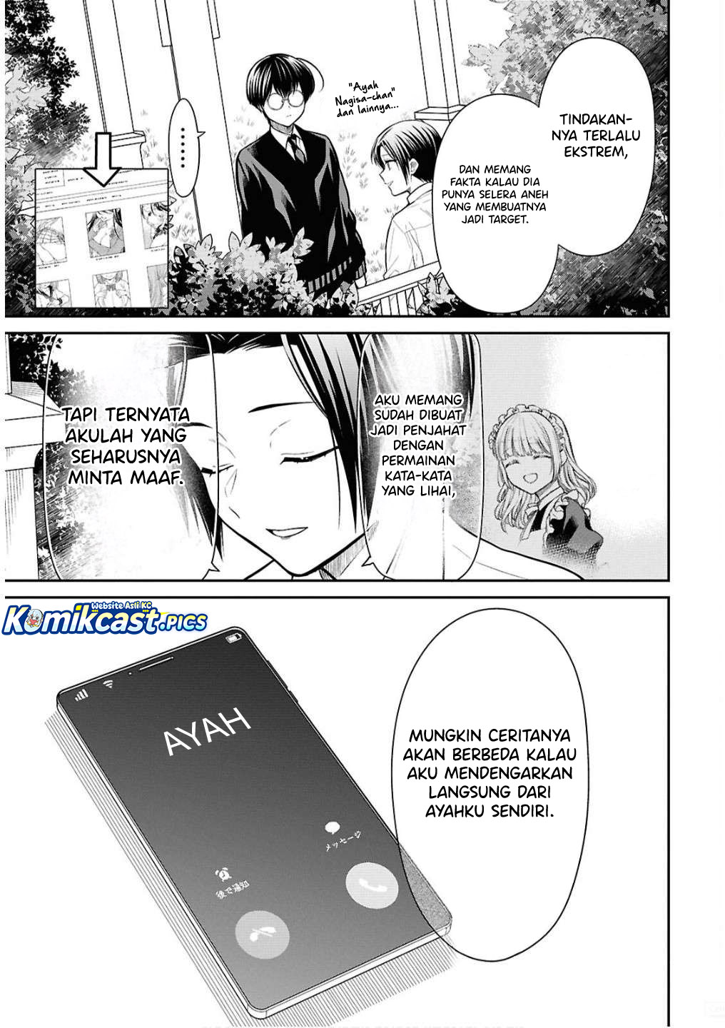 1-nen A-gumi no Monster Chapter 79 Bahasa Indonesia