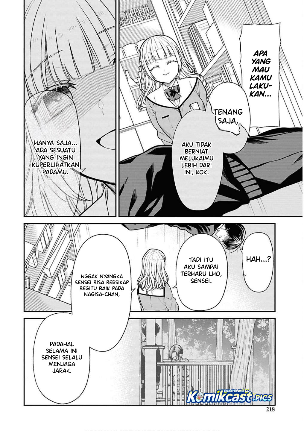 1-nen A-gumi no Monster Chapter 79 Bahasa Indonesia