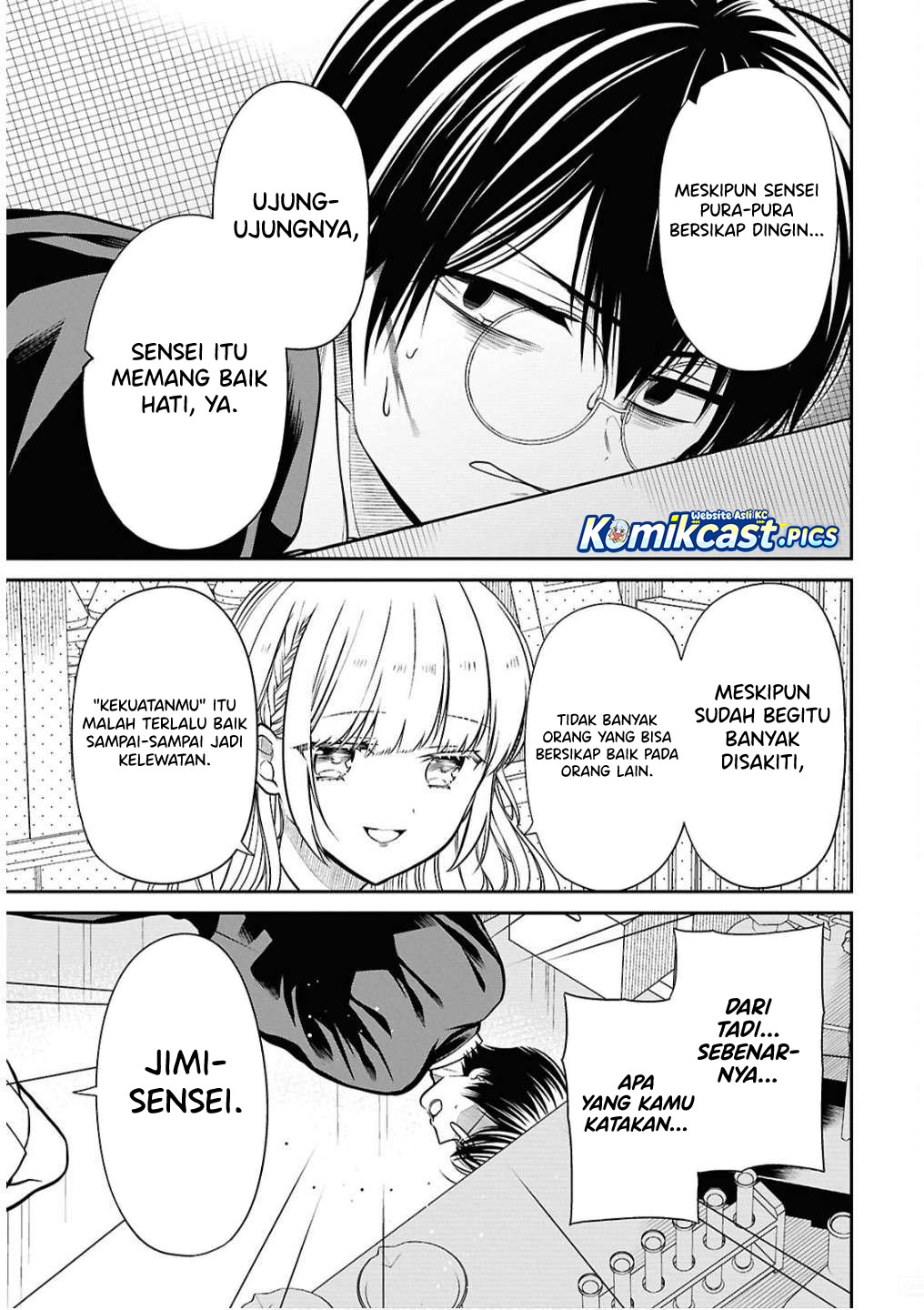 1-nen A-gumi no Monster Chapter 79 Bahasa Indonesia