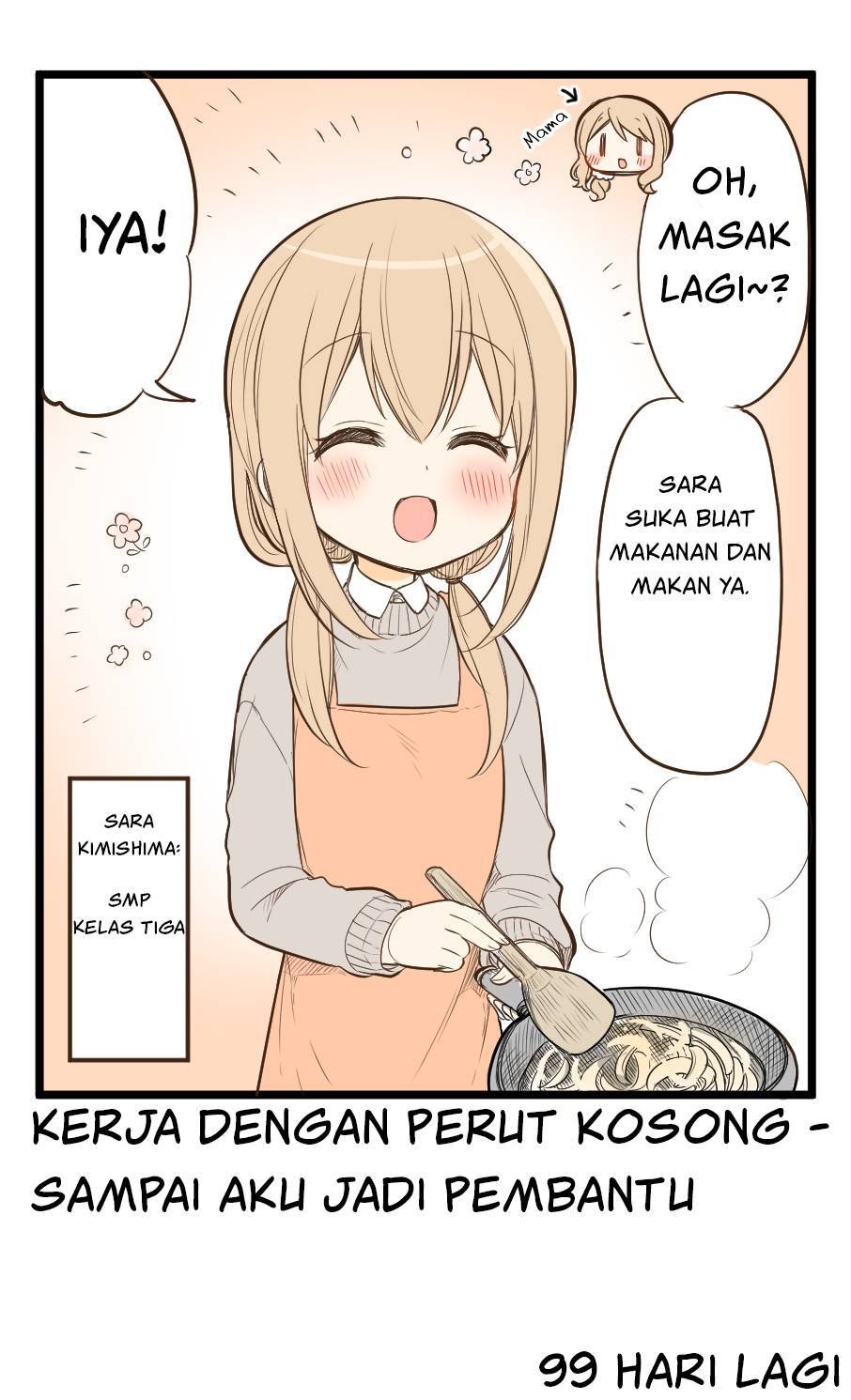 100 Nichigo ni Kuufuku de Taore Maid ni Naru Onna no Ko chapter 1