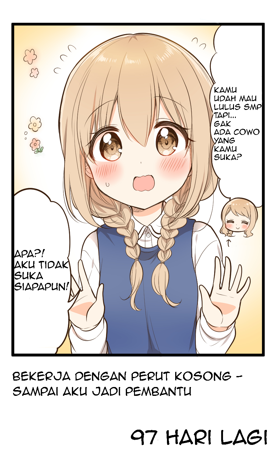 100 Nichigo ni Kuufuku de Taore Maid ni Naru Onna no Ko chapter 3