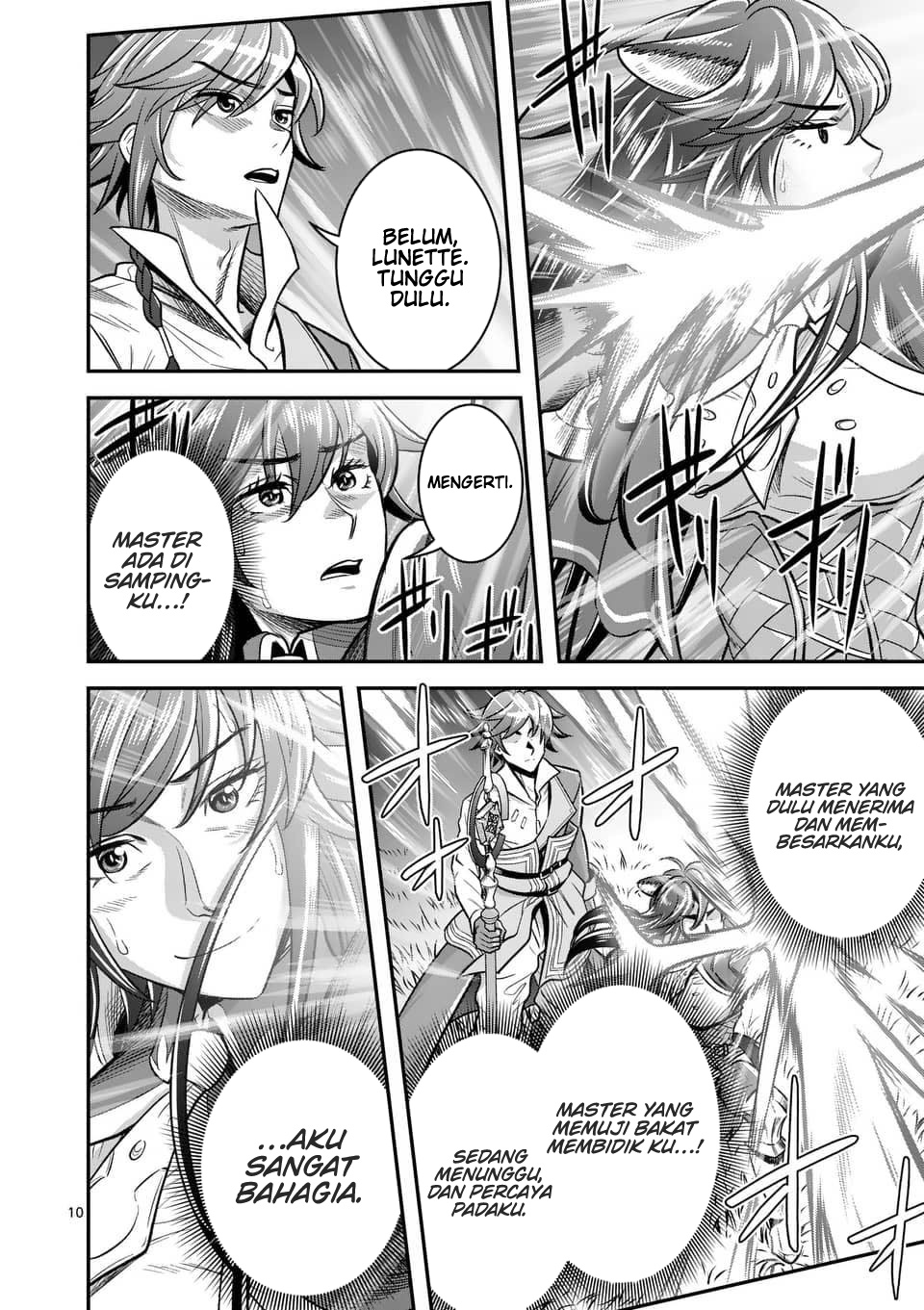 100-nin no Eiyuu o Sodateta Saikyou Yogensha wa Chapter 44 Bahasa Indonesia