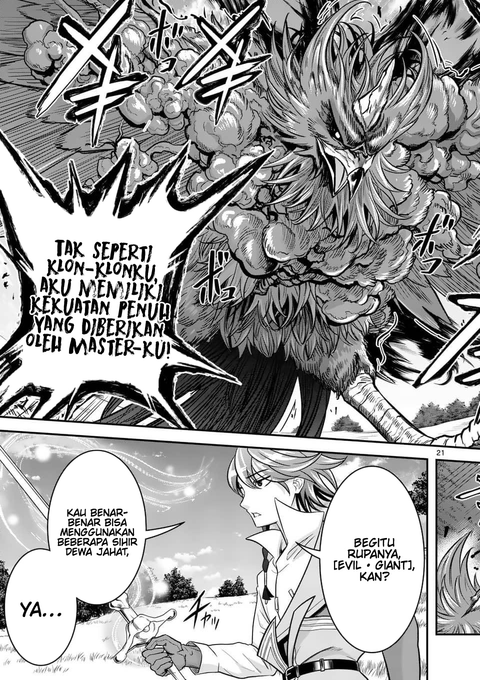 100-nin no Eiyuu o Sodateta Saikyou Yogensha wa Chapter 44 Bahasa Indonesia