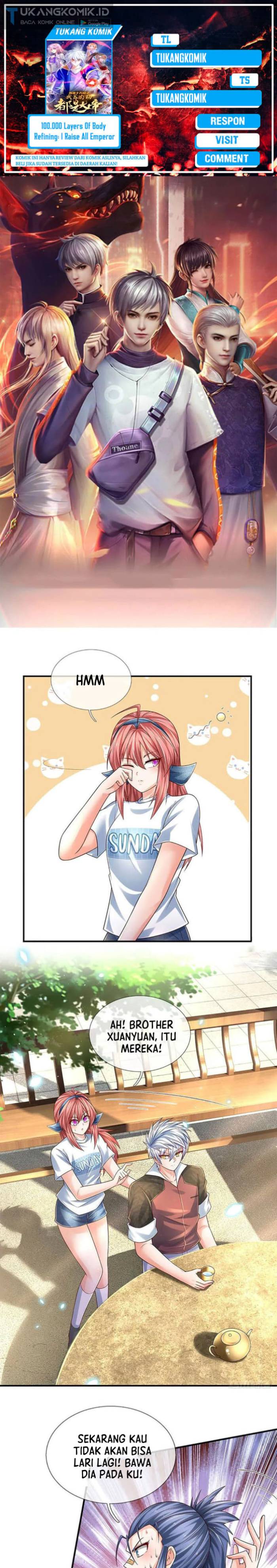 100.000 Layers Of Body Refining: I Raise All Emperor chapter 196