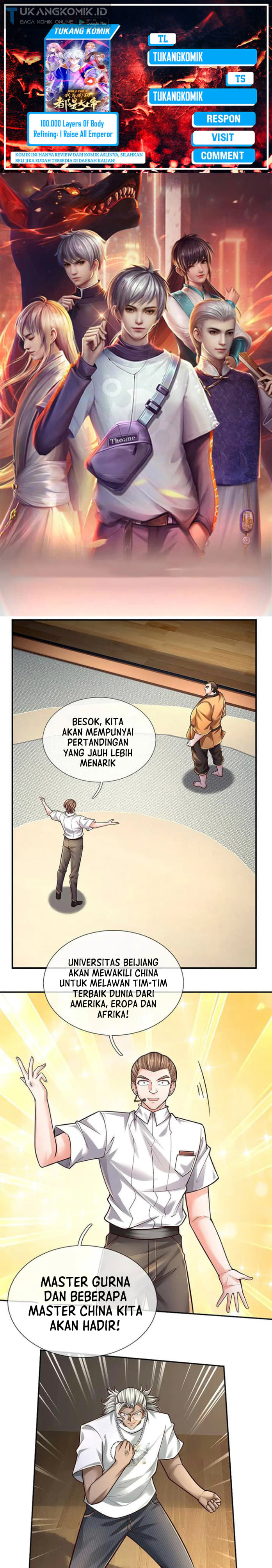100.000 Layers Of Body Refining: I Raise All Emperor chapter 211