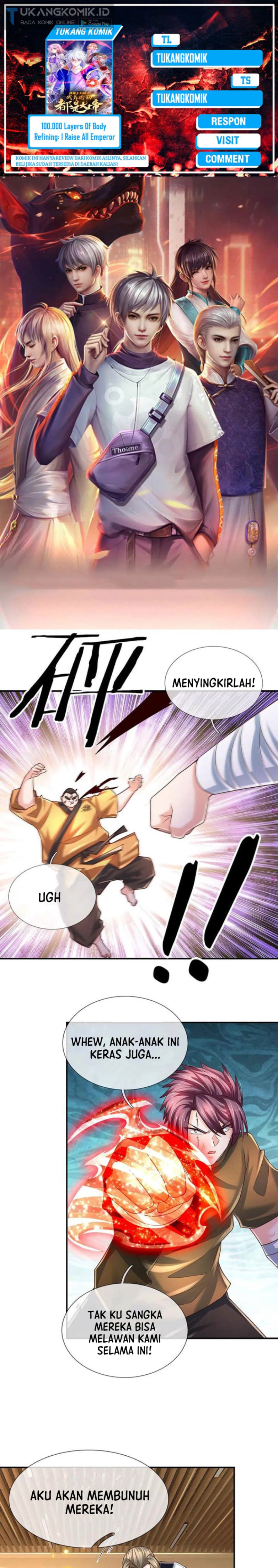100.000 Layers Of Body Refining: I Raise All Emperor chapter 216