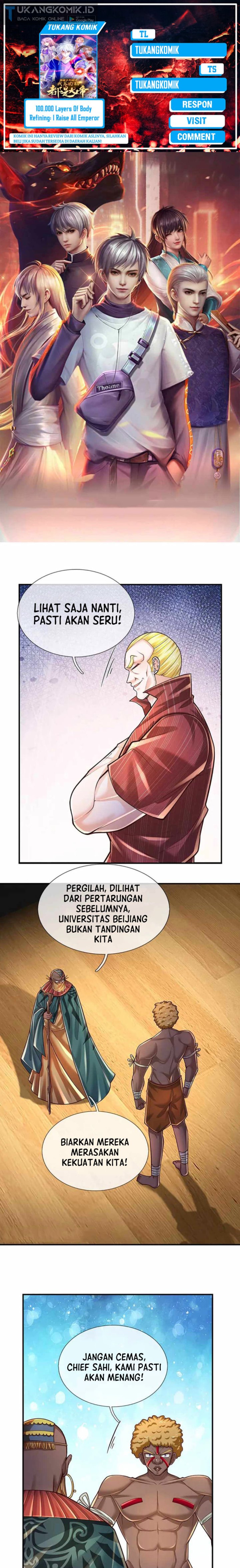 100.000 Layers Of Body Refining: I Raise All Emperor chapter 218