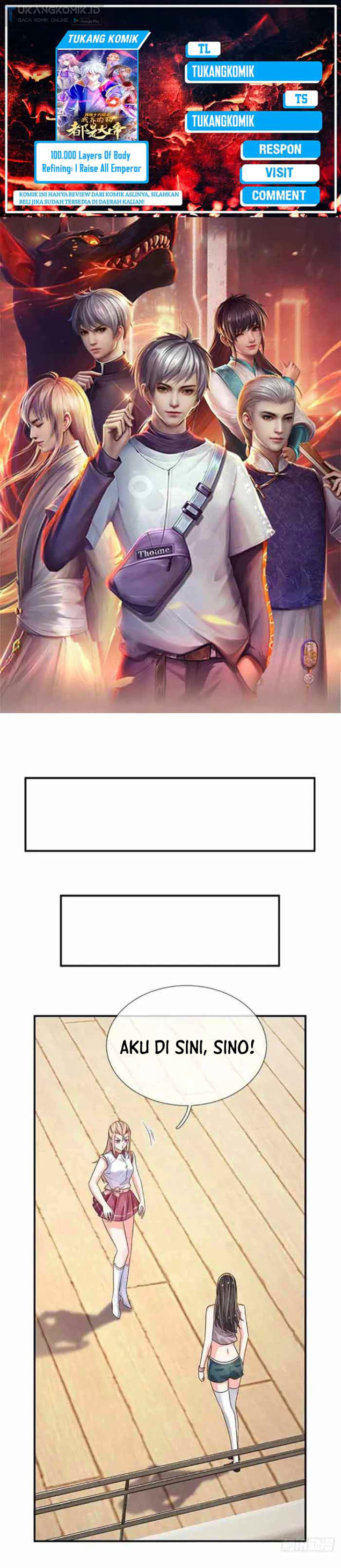 100.000 Layers Of Body Refining: I Raise All Emperor chapter 293