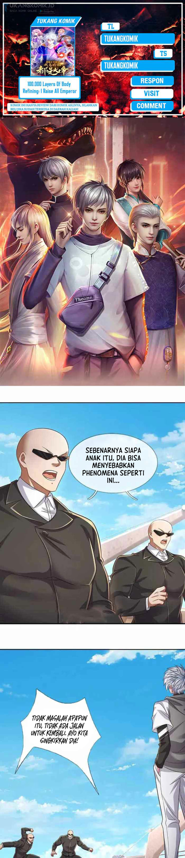 100.000 Layers Of Body Refining: I Raise All Emperor chapter 296