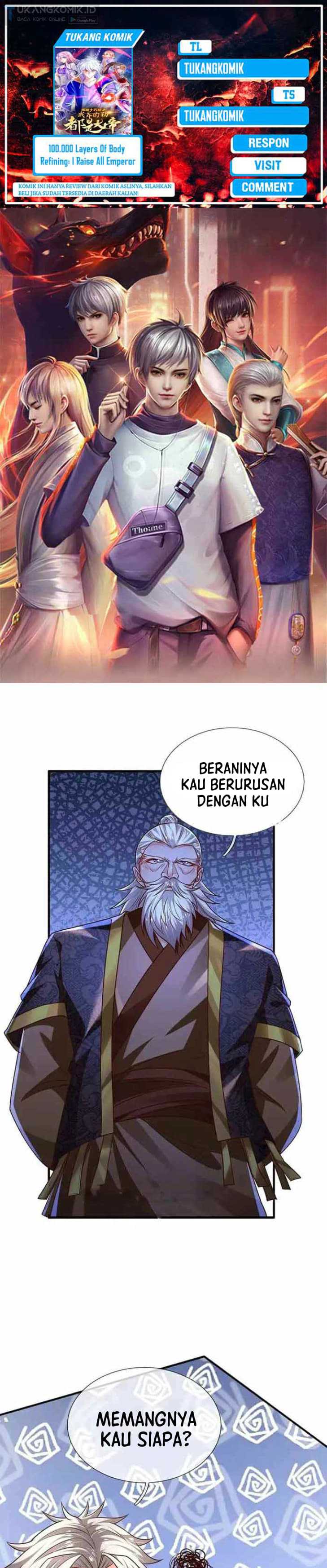 100.000 Layers Of Body Refining: I Raise All Emperor chapter 312