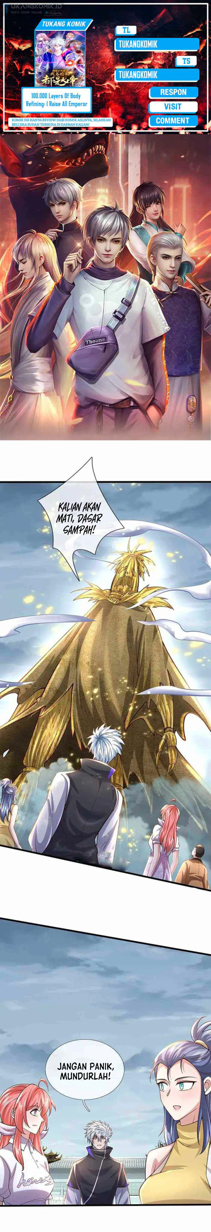 100.000 Layers Of Body Refining: I Raise All Emperor chapter 336