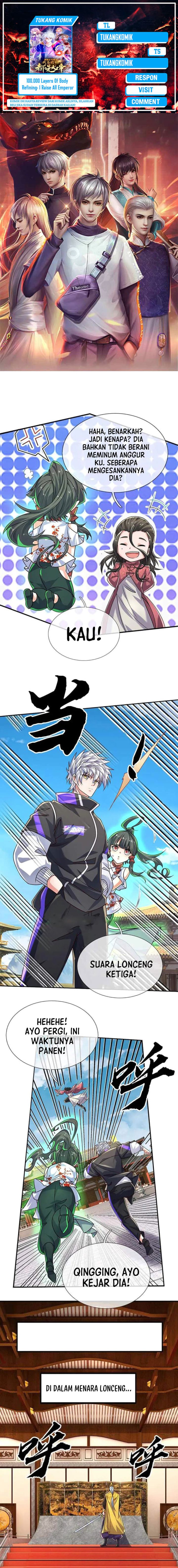 100.000 Layers Of Body Refining: I Raise All Emperor Chapter 376 Bahasa Indonesia