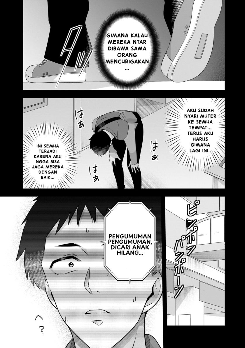 10-Nen Buri ni Saikai shita Kusogaki wa Seijun Bishoujo JK ni Seichou shiteita Chapter 06.2 Bahasa Indonesia