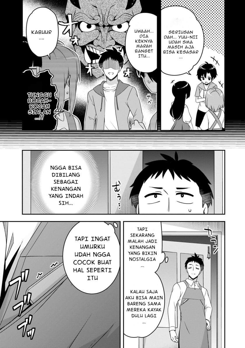 10-Nen Buri ni Saikai shita Kusogaki wa Seijun Bishoujo JK ni Seichou shiteita Chapter 06.2 Bahasa Indonesia