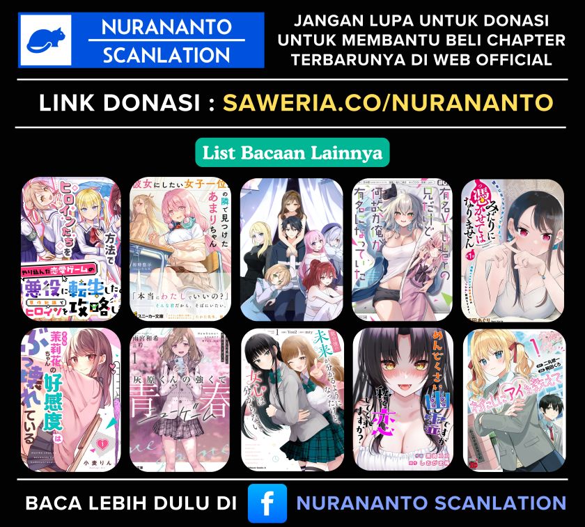 10-Nen Buri ni Saikai shita Kusogaki wa Seijun Bishoujo JK ni Seichou shiteita Chapter 06.2 Bahasa Indonesia