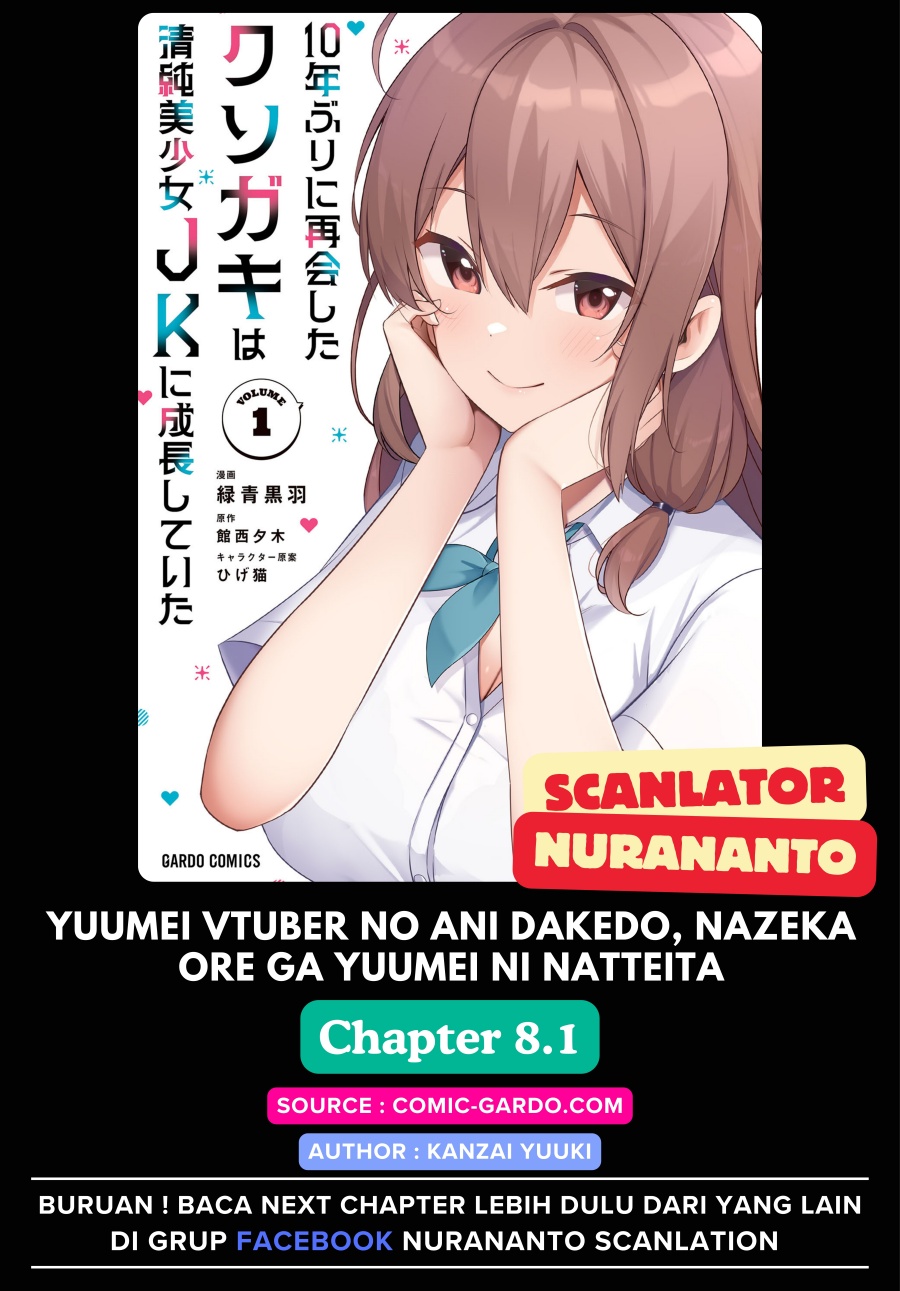 10-Nen Buri ni Saikai shita Kusogaki wa Seijun Bishoujo JK ni Seichou shiteita chapter 8