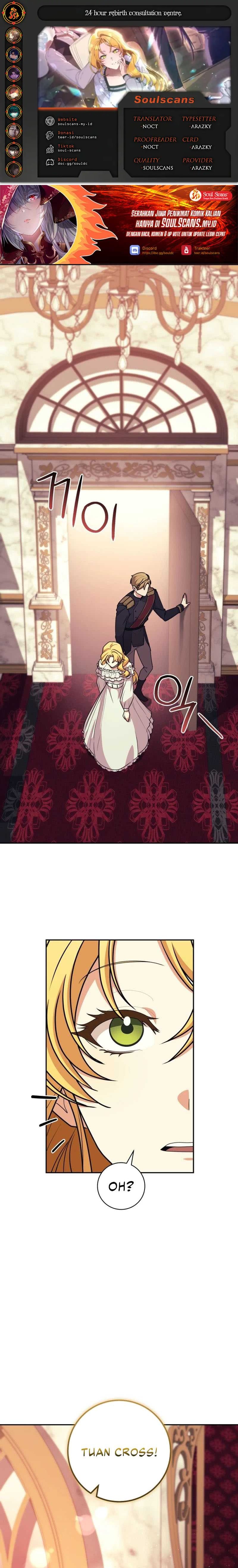 24-hour Rebirth Consultation Centre Chapter 21 Bahasa Indonesia