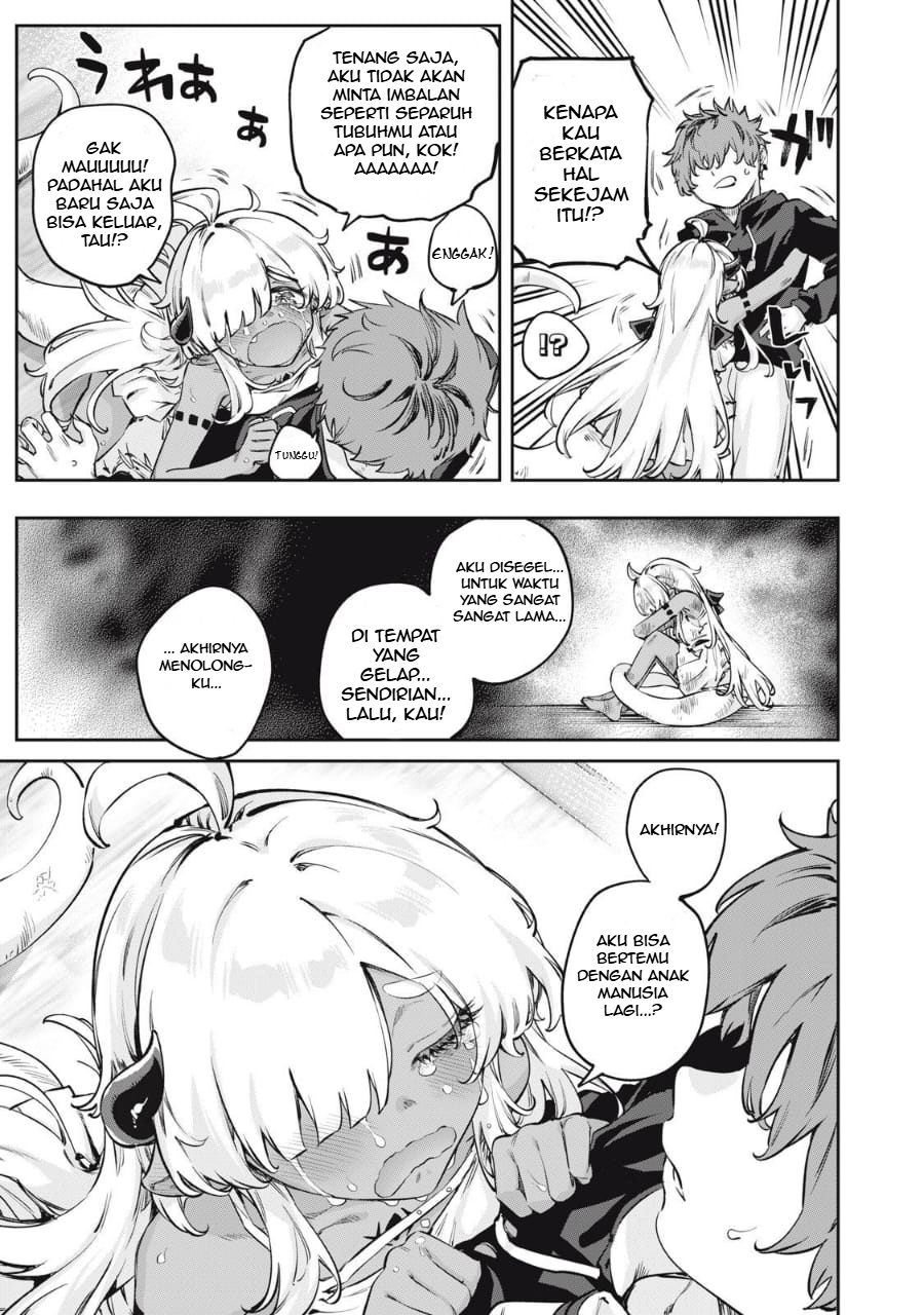 3000-nen Fuuinsareshi Jaryuu-chan to Tomodachi ni Narimashita Chapter 01 Bahasa Indonesia