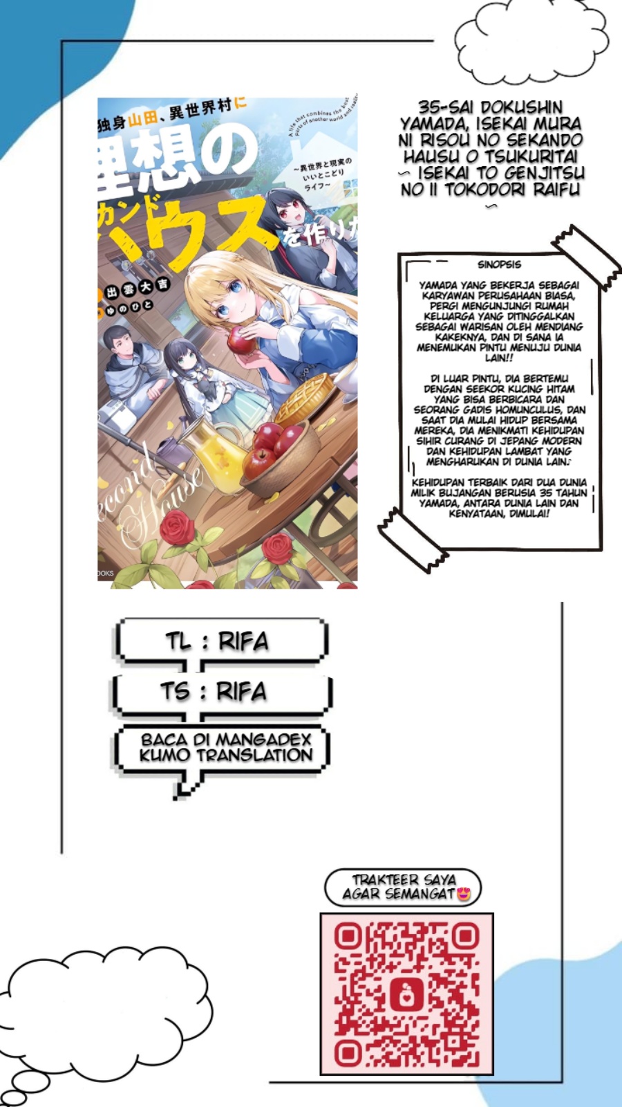 35-sai dokushin Yamada, isekai mura ni risou no sekando hausu o tsukuritai 〜 isekai to genjitsu no ii tokodori raifu 〜 chapter 3