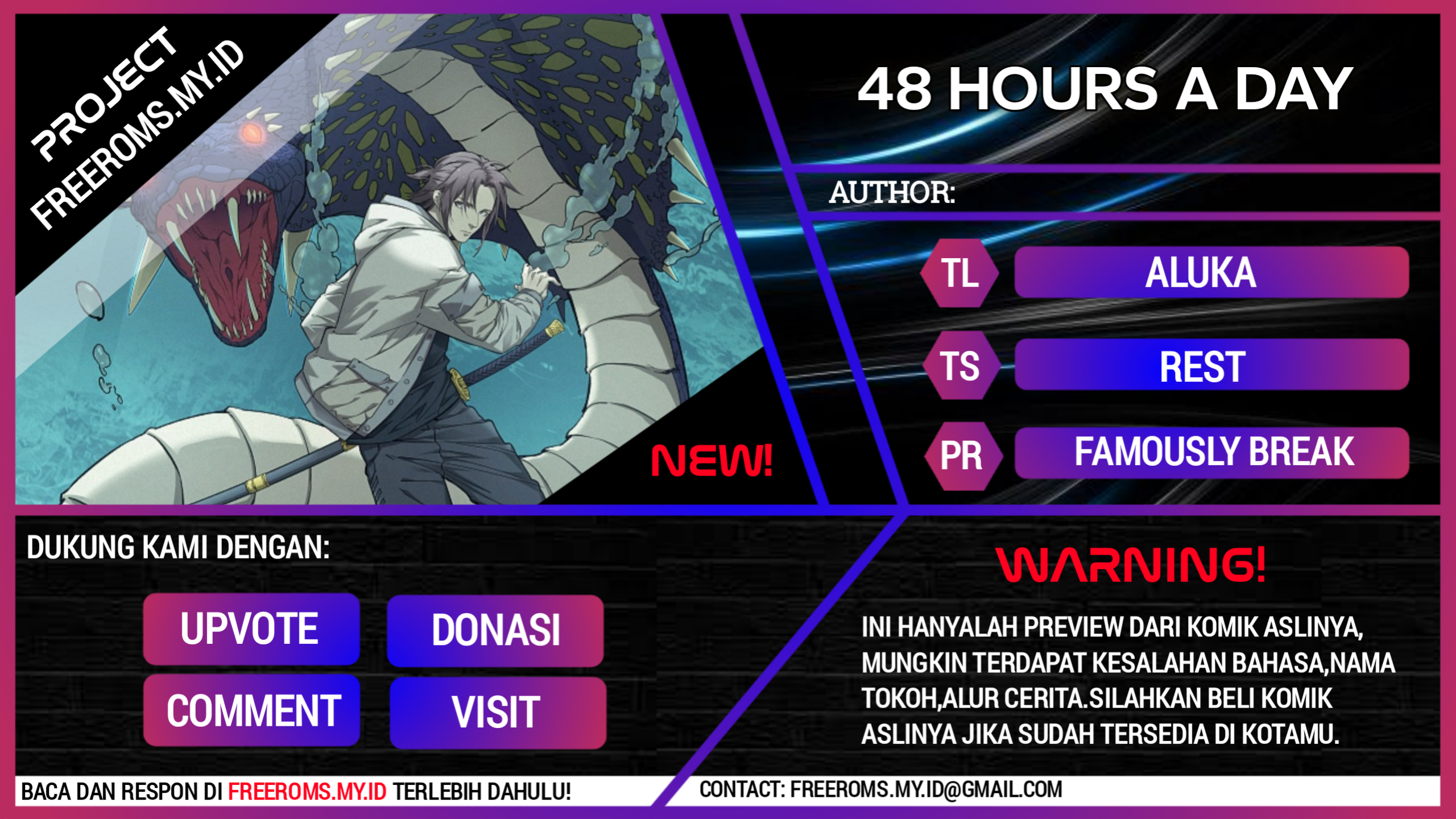 48 Hours a Day Chapter 06 Bahasa Indonesia