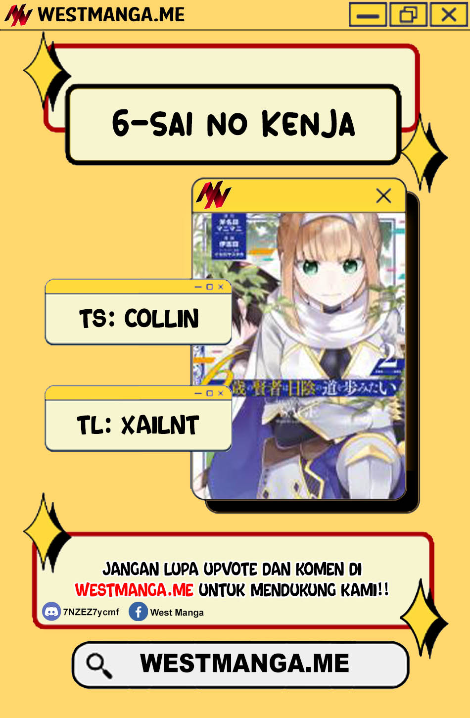 6-sai no Kenja wa Hikage no Michi wo Ayumitai Chapter 19 Bahasa Indonesia