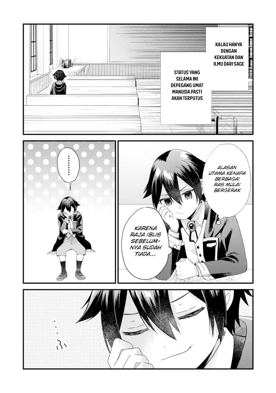 6-sai no Kenja wa Hikage no Michi wo Ayumitai Chapter 19 Bahasa Indonesia