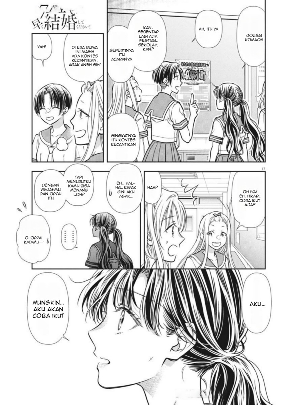 7-dai Tatarimasu no de Hayaku Kekkon shite Kudasai! Chapter 21 Bahasa Indonesia