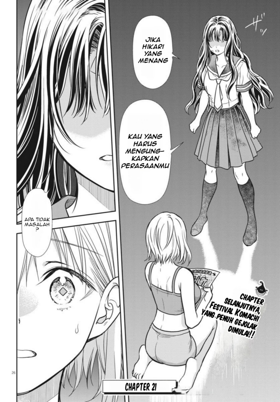 7-dai Tatarimasu no de Hayaku Kekkon shite Kudasai! Chapter 21 Bahasa Indonesia