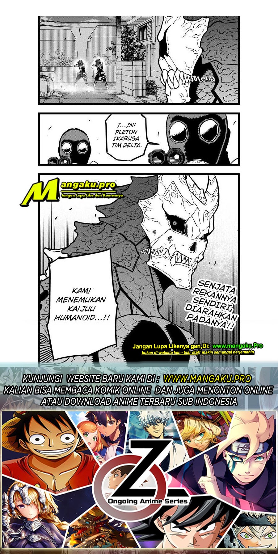 8Kaijuu Chapter 18 Bahasa Indonesia