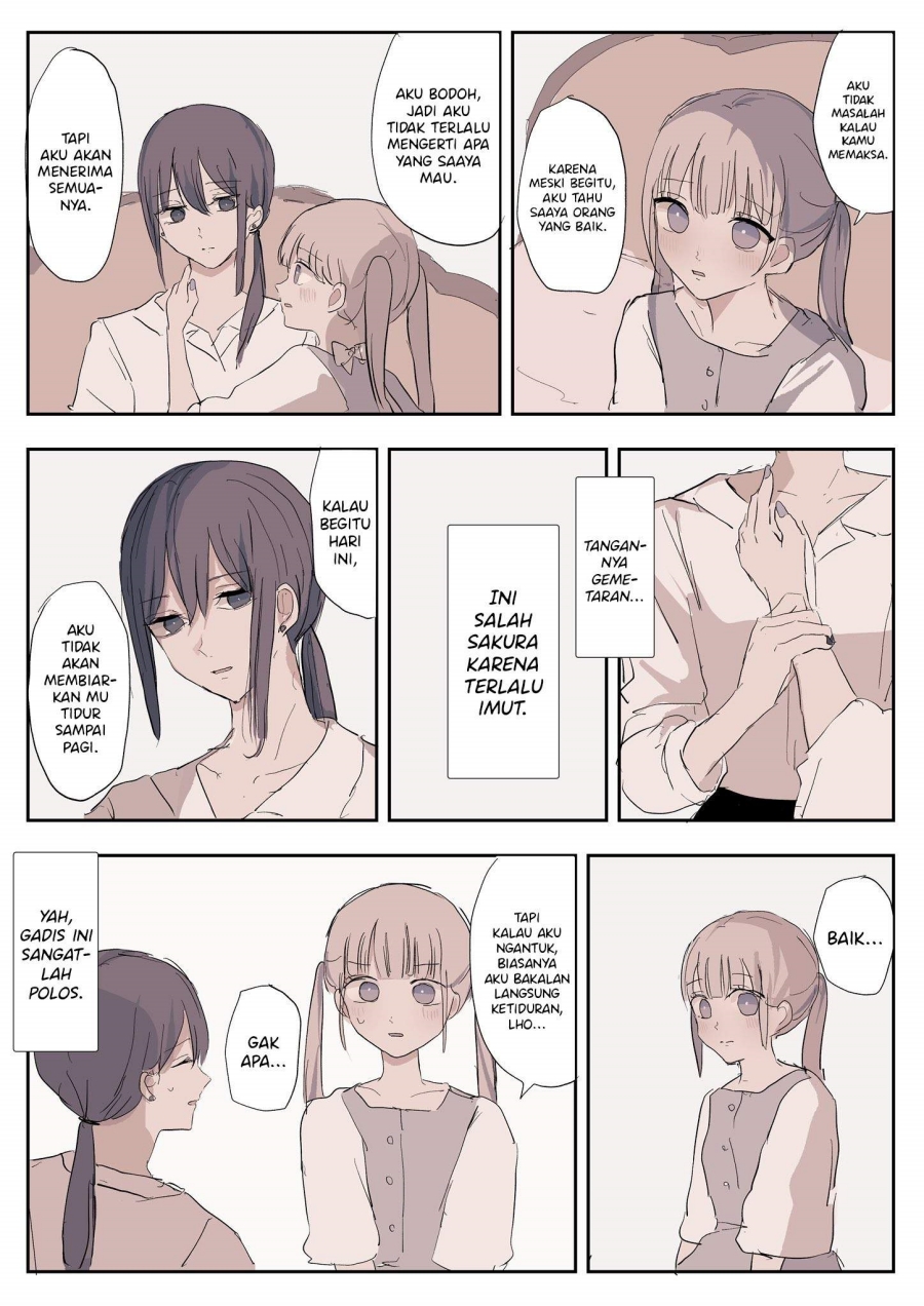 A Story About an Innocent Girl Who Doesn’t Know What a Love Hotel Is and the Worried Girlfriend Who Is Dating Her chapter 0