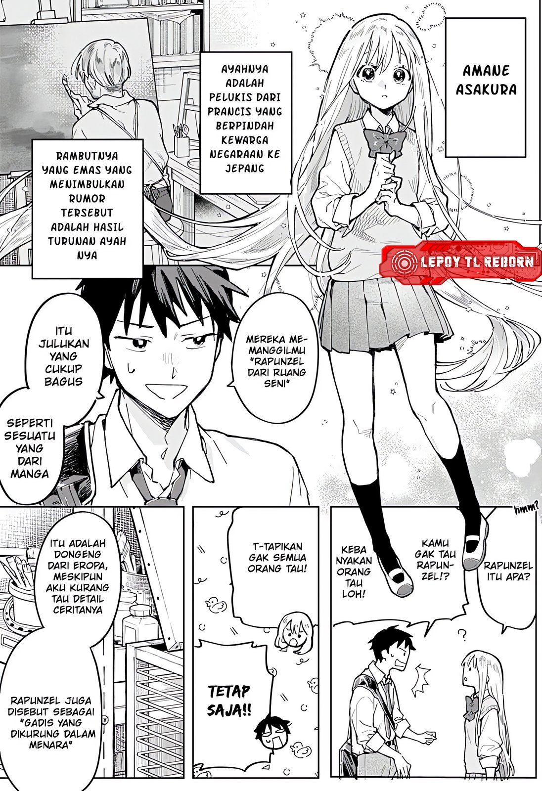 Bijutsu Souko no Rapunzel (OneShot) Bahasa Indonesia