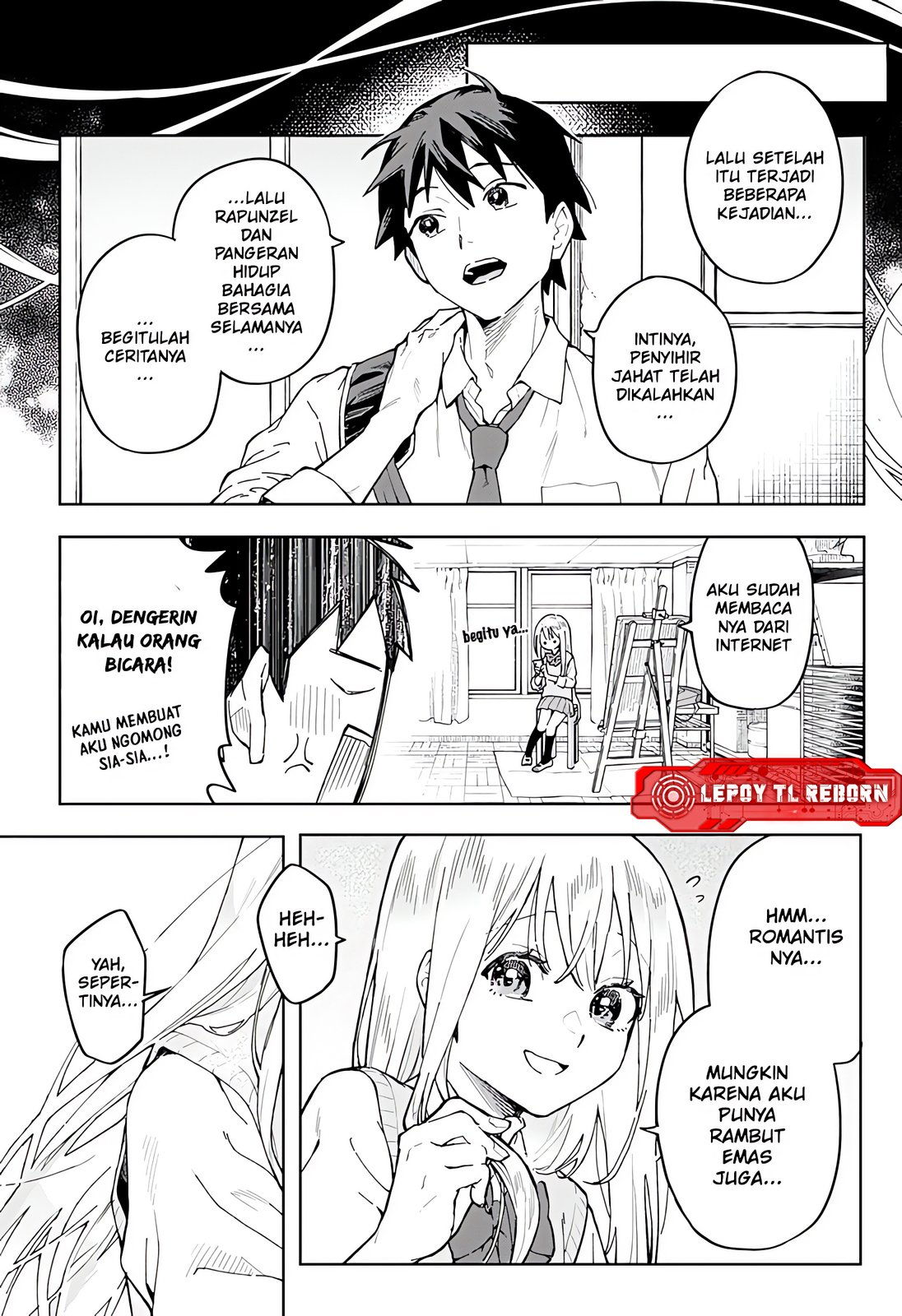 Bijutsu Souko no Rapunzel (OneShot) Bahasa Indonesia