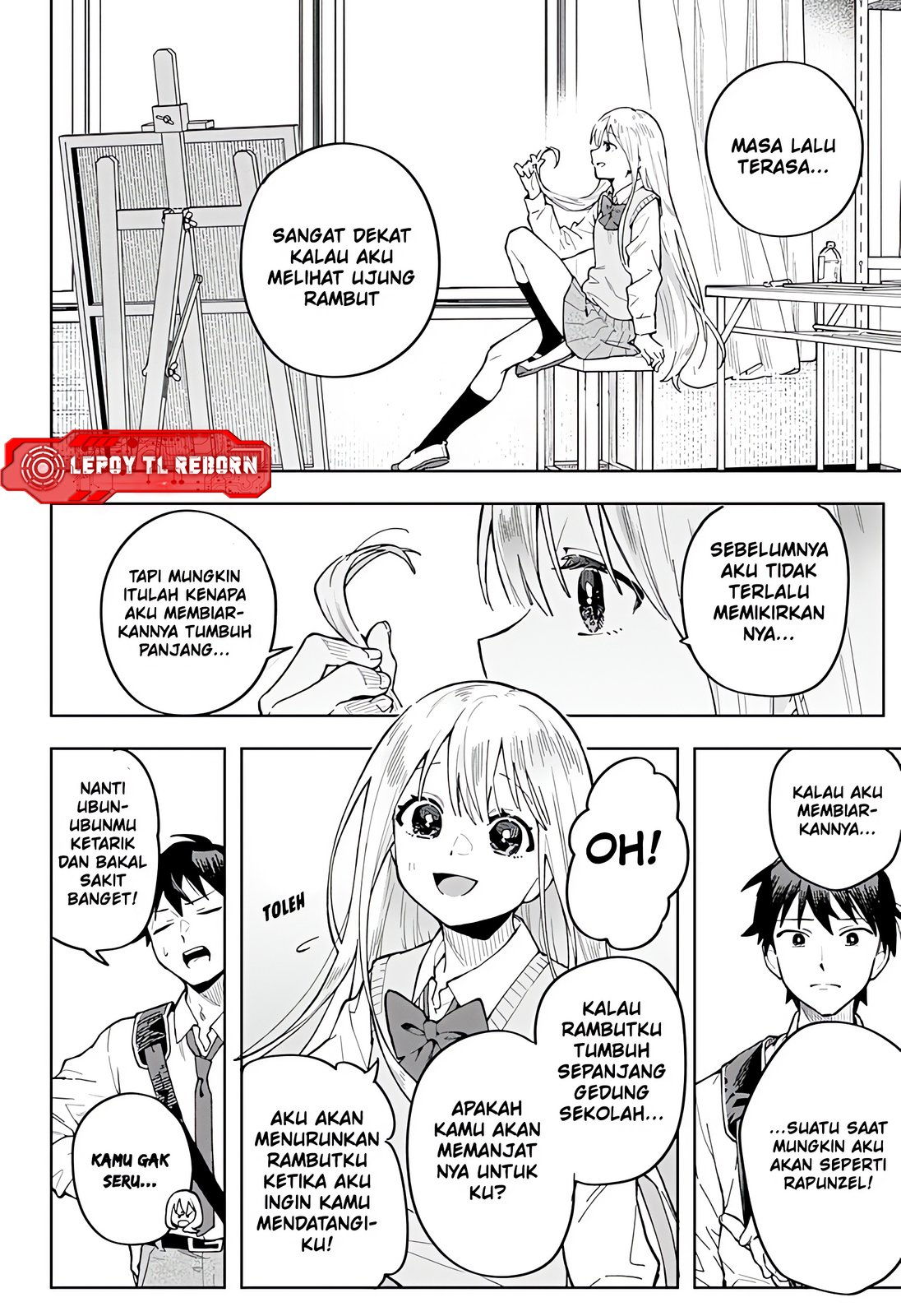 Bijutsu Souko no Rapunzel (OneShot) Bahasa Indonesia