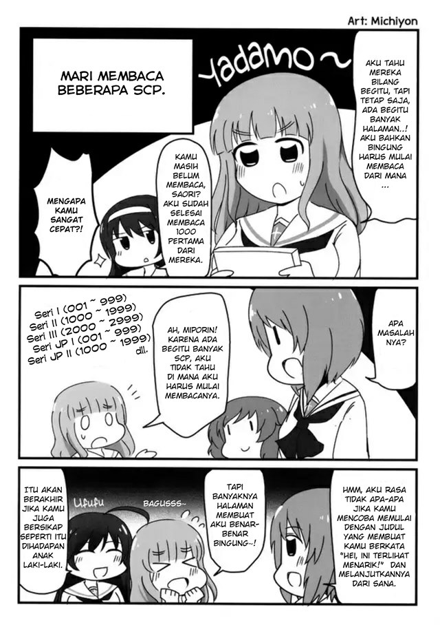 GIRLS und PANZER – GIRLS & SCP (Doujinshi) chapter 0