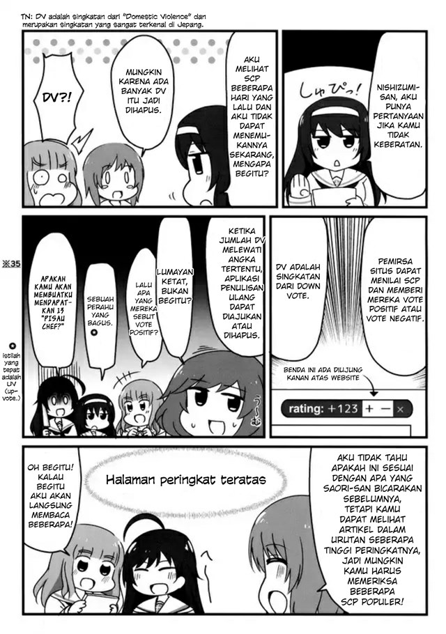 GIRLS und PANZER – GIRLS & SCP (Doujinshi) chapter 0