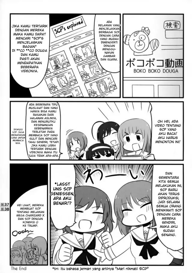 GIRLS und PANZER – GIRLS & SCP (Doujinshi) chapter 0