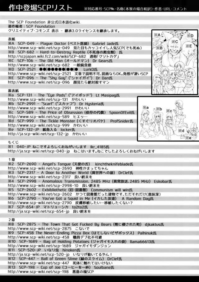 GIRLS und PANZER – GIRLS & SCP (Doujinshi) chapter 0