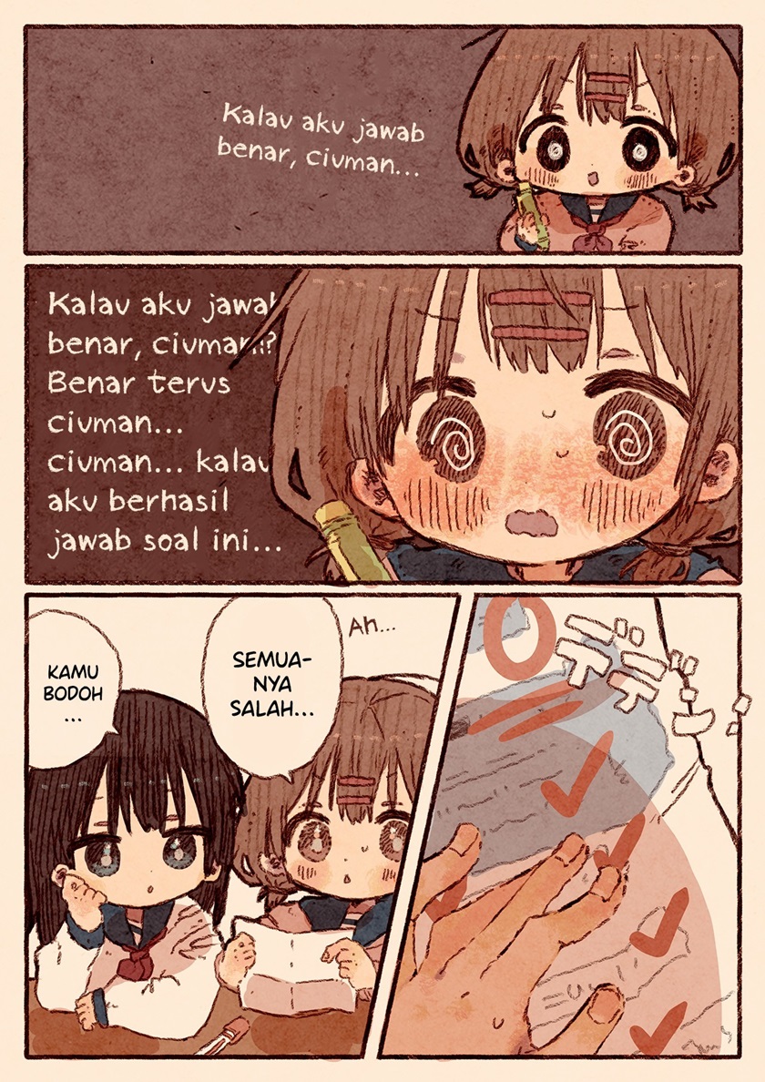 Muhyoujou Joshi wo Karakaitai Joshi Yuri Manga chapter 0