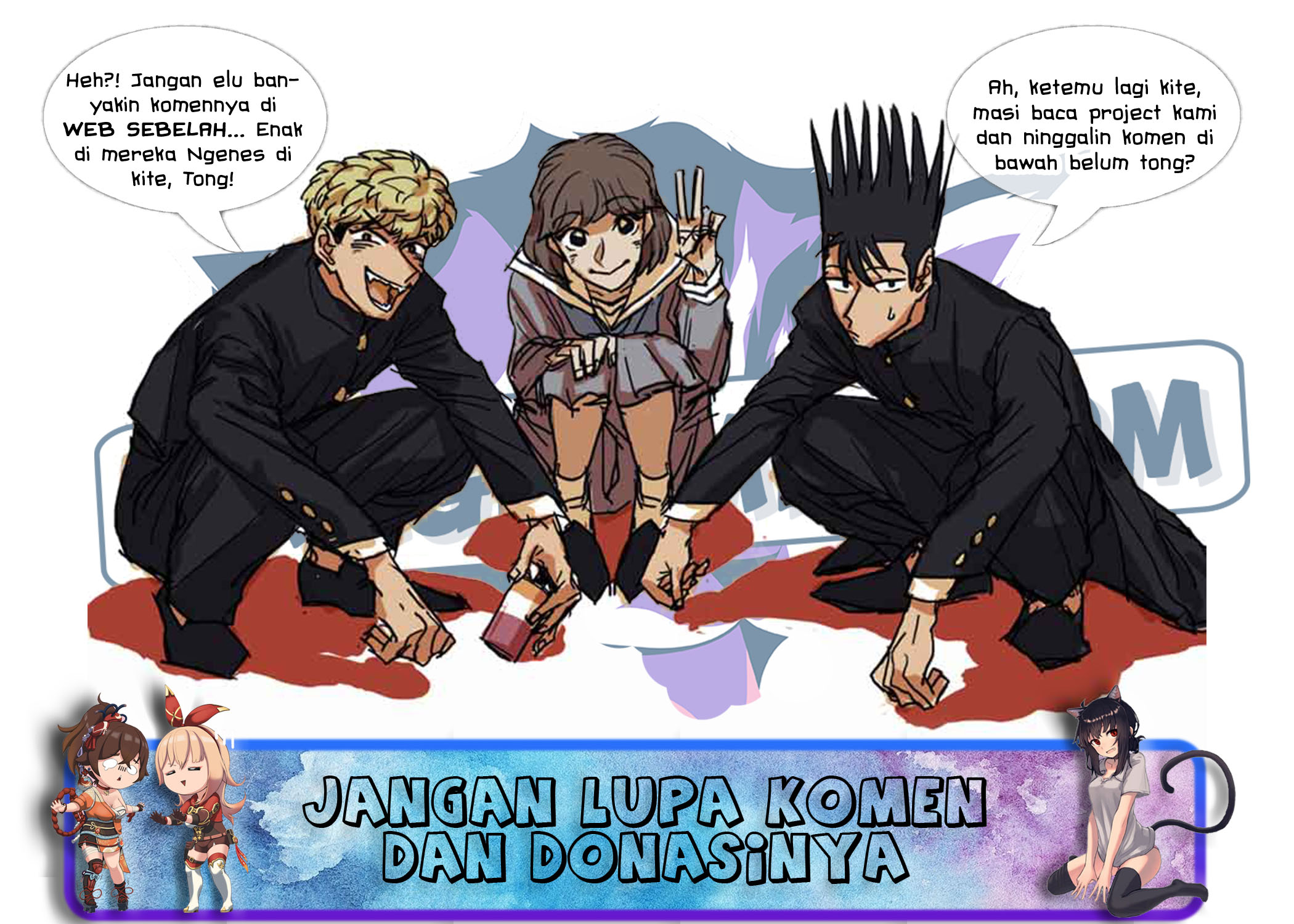 Naraku no Kou Chapter 00 Bahasa Indonesia