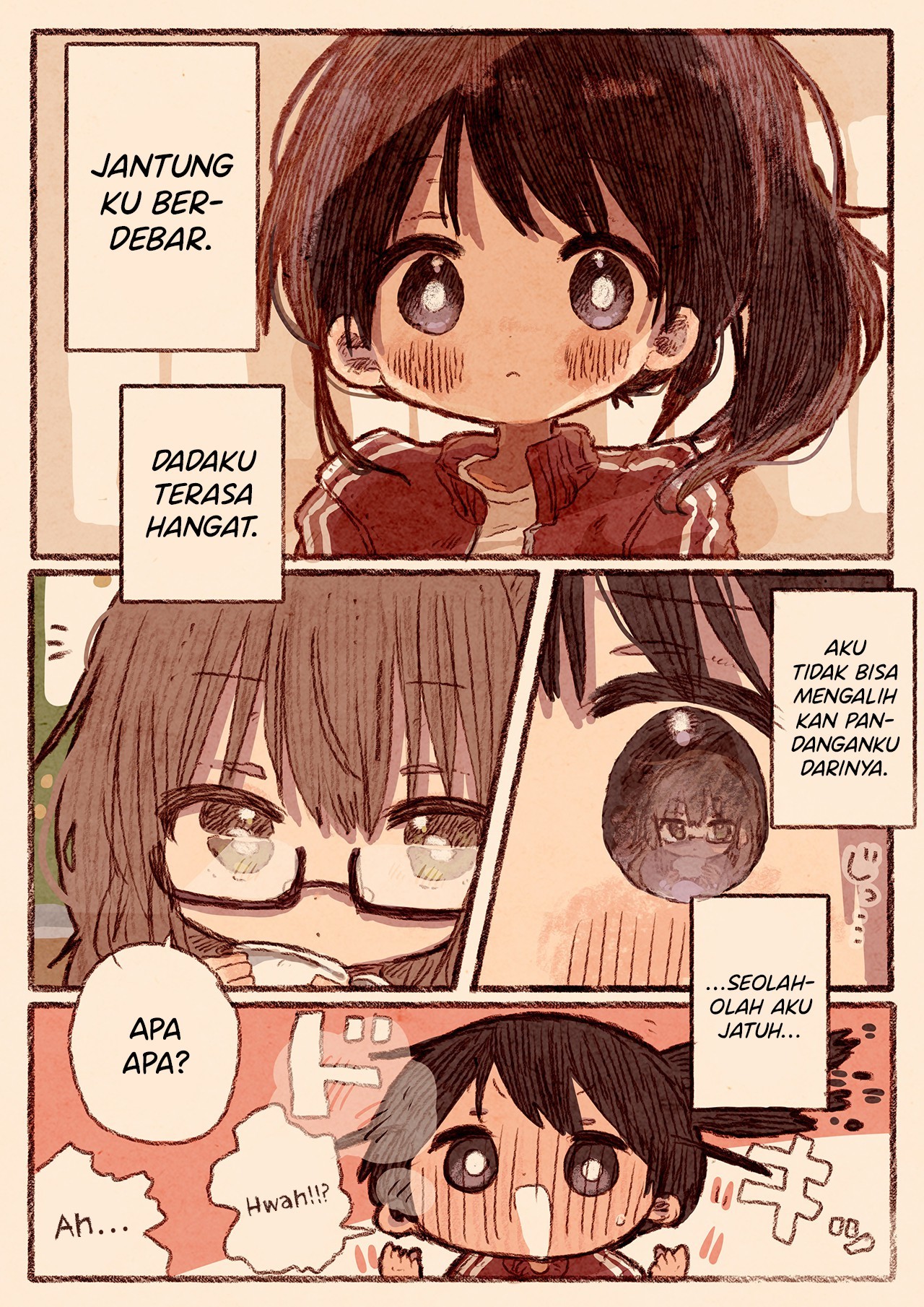 Rikei Joshi to Taiikukaikei Joshi no Yuri Manga chapter 1