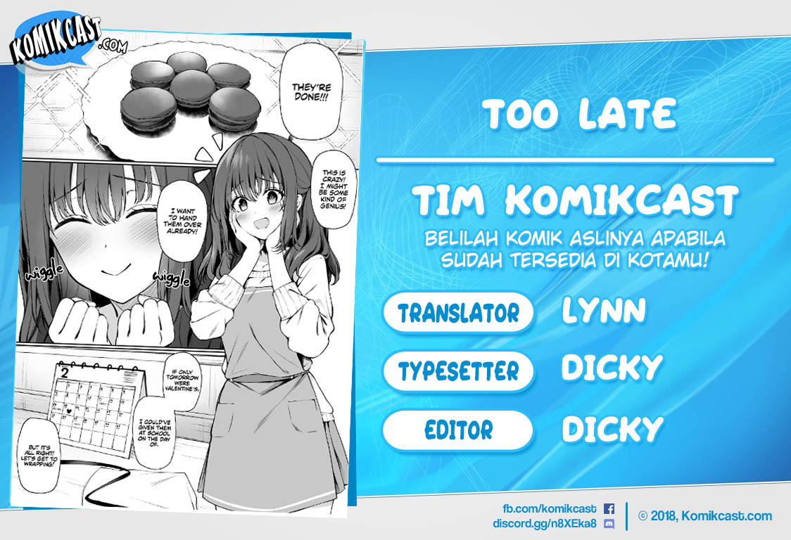 Too Late chapter 0