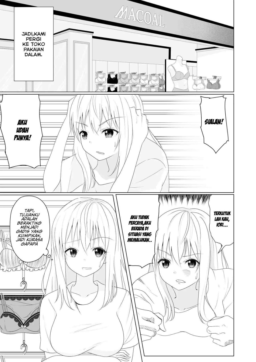 A Boy Who Loves Genderswap Got Genderswapped, so He Acts Out His Ideal Genderswap Girl Chapter 04 Bahasa Indonesia