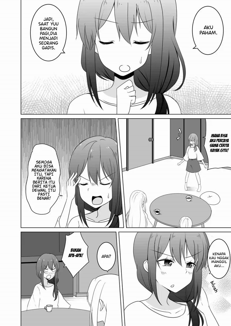 A Boy Who Loves Genderswap Got Genderswapped, so He Acts Out His Ideal Genderswap Girl Chapter 12 Bahasa Indonesia