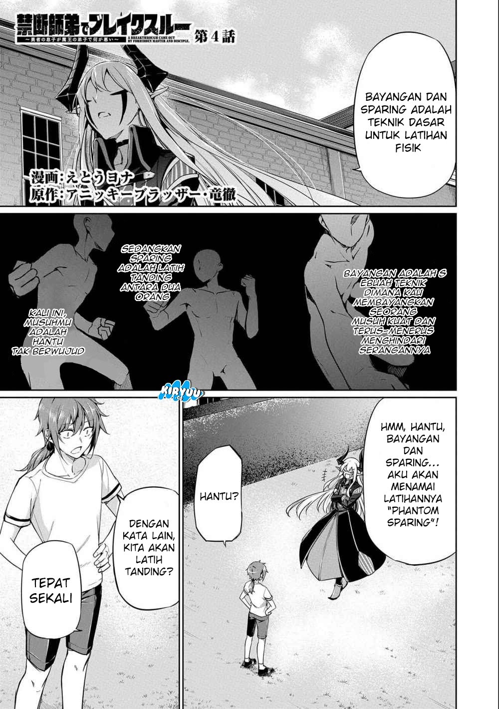 A Breakthrough Brought by Forbidden Master and Disciple Chapter 04 Bahasa Indonesia